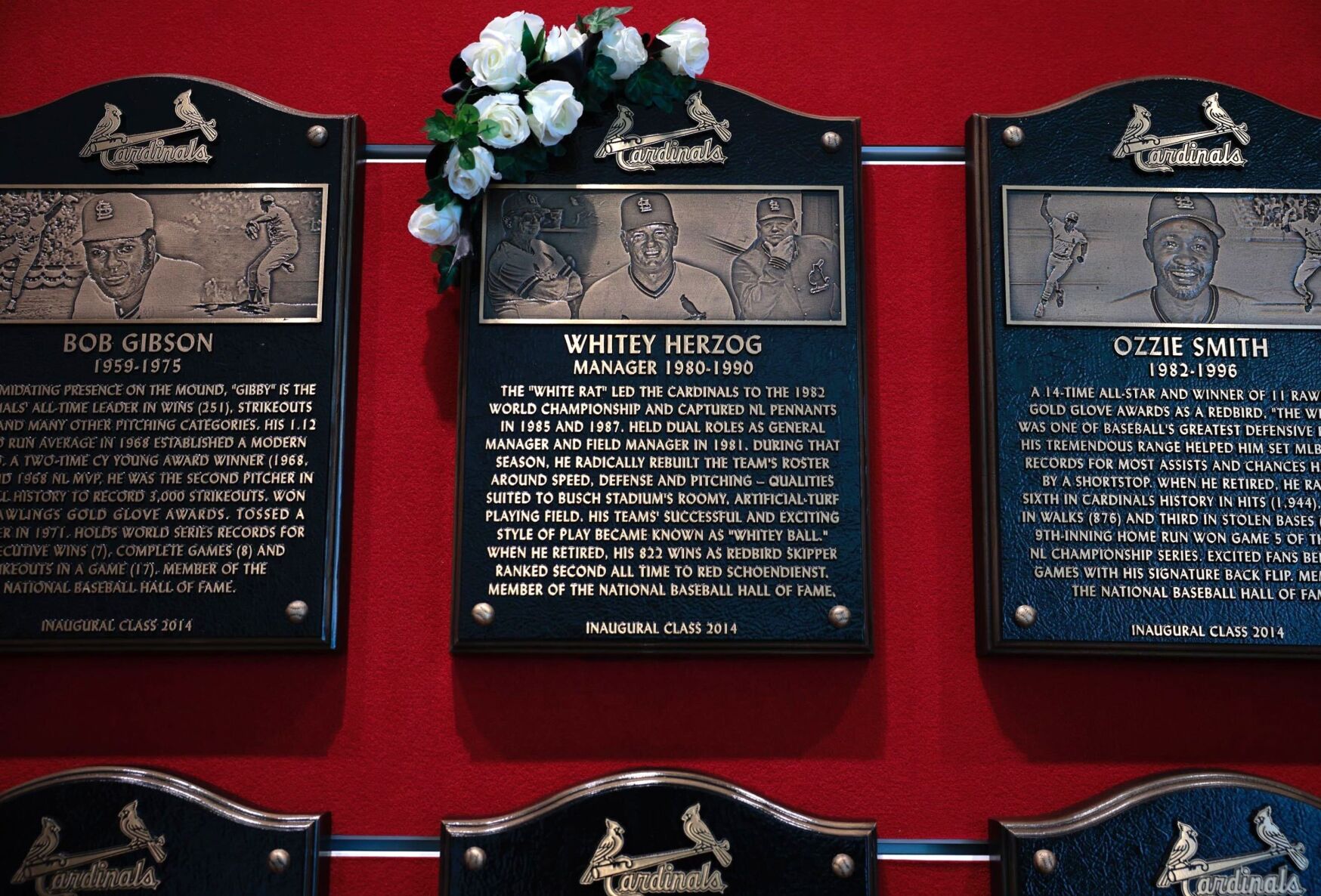 Whitey Herzog memorial
